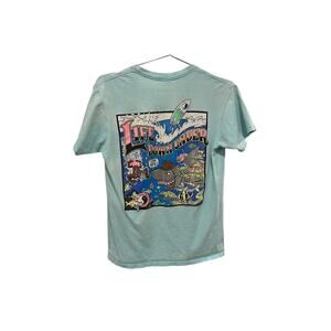 Vintage 80s T&C Surf ‘Life Down Under’ T-Shirt Thrilla Gorilla Town & Country